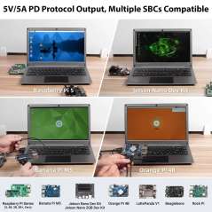 CrowView Note 15.6inch-All-in-One Portable Monitor with FHD IPS Display, Phone-to-Laptop Device (ER-DLC44156D)