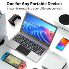 CrowView Note 15.6inch-All-in-One Portable Monitor with FHD IPS Display, Phone-to-Laptop Device (ER-DLC44156D)