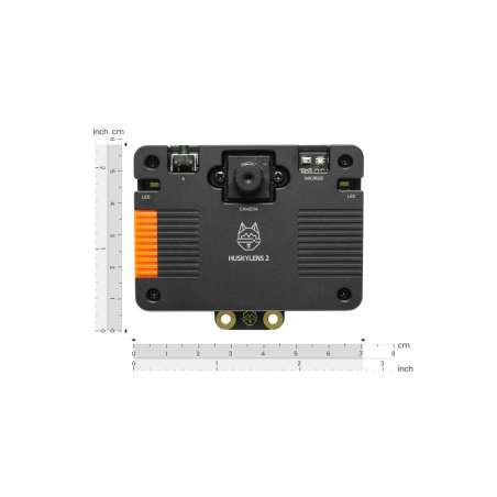 Gravity: HUSKYLENS 2 - 6 TOPS LLM MCP AI Vision Sensor 20+ Models, Deploy Custom Models (DF-SEN0638)