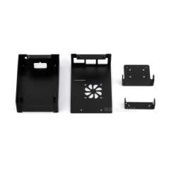 Aluminum Alloy Cooling Case For VisionFive2 Lite, Heatsink, Cooling Fan, Holder,  IMX219 (WS-33490)