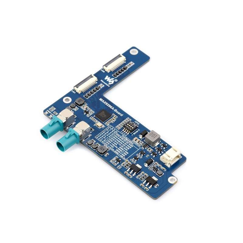 2-Ch GMSL Camera Adapter Board, MAX9296A Deserializer, for  Raspberry Pi 5 , Jetson Orin Nano/NX (WS-33623)