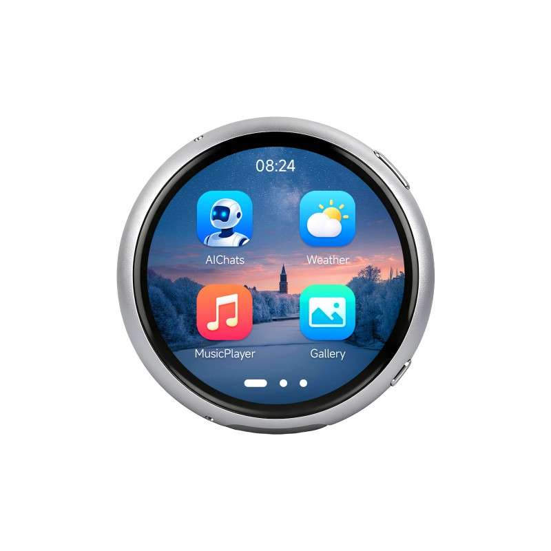 ESP32-S3 1.75inch AMOLED Round Touch Display Dev.Board, 466×466, Aluminum,Dual Microphones Array (WS-33691) +Bat. ESP32-S3 1.75inch AMOLED Round Touch Display Dev.Board, 466×466, Aluminum,Dual Microphones Array (WS-33691) +Bat.