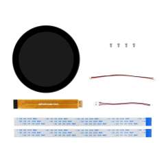 4inch DSI Round Capacitive Touch Display, 720×720 Resolution, IPS display panel, 10-Point Touch (WS-33037)