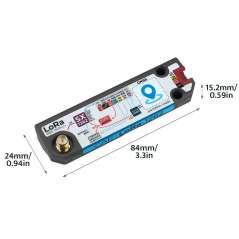 Cap LoRa 1262 for Cardputer Adv SX1262, ATGM336H (M5-U214) 868M~923MHz, GPS, BD2, BD3, GLONASS, GALILEO, QZSS