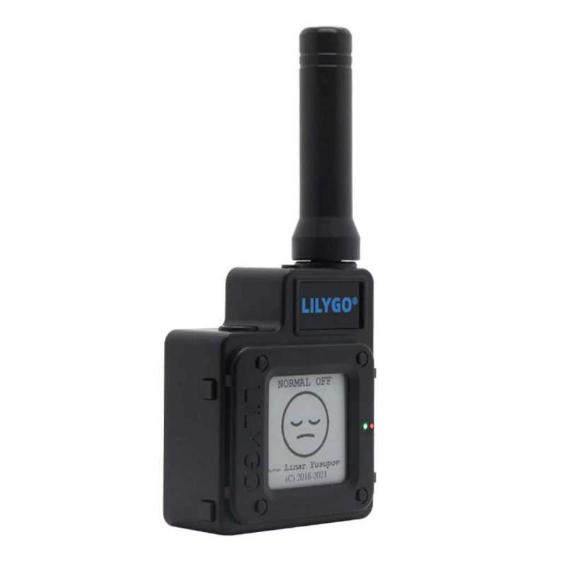 LilyGO TTGO T-Echo NRF52840, LoRa 868MHz, BME280, GNSS, Black (LY-K183)