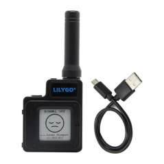 LilyGO TTGO T-Echo NRF52840, LoRa 868MHz, BME280, GNSS, Black (LY-K183)