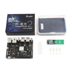 VisionFive2 RISC-V Single Board Computer, StarFive JH7110 Processor Integrated 3D GPU,  Linux (WS-28963) AI KIT