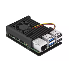 Raspberry Pi 5 HEATSINK CASE with COOLING FAN
