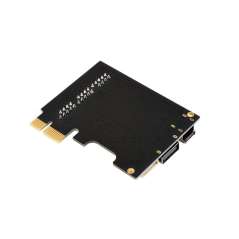 Luckfox PicoKVM Ext Expansion Board,  PCIe ×1 / ×4 / ×8 / ×16 Slots, USB Ports, Works With Luckfox PicoKVM (WS-33756)