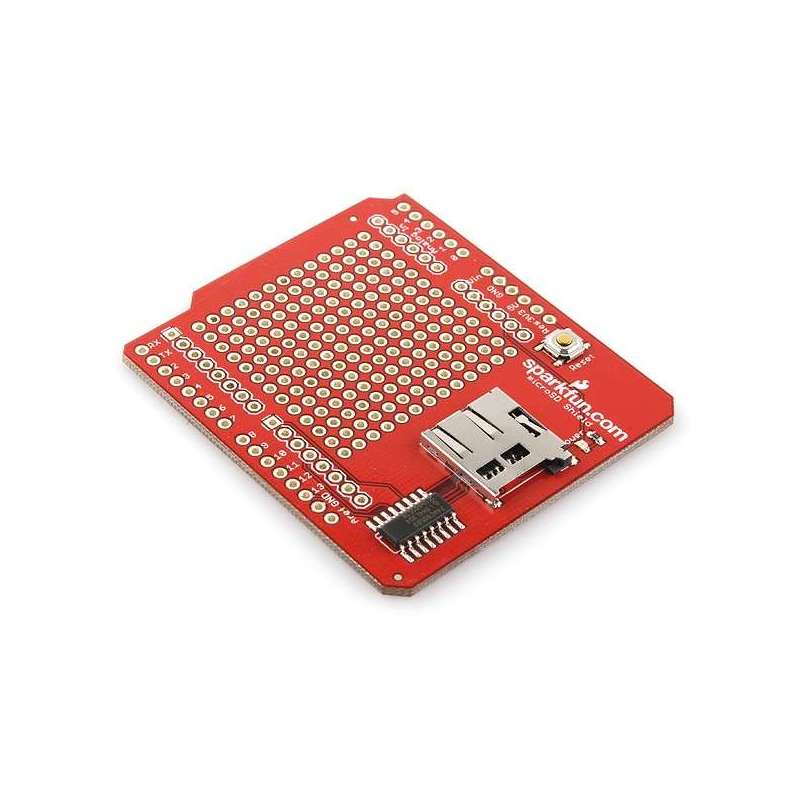 microSD Shield for Arduino (Sparkfun DEV-09802)