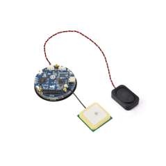 RP2350 1.75inch AMOLED Display Dev.Board, 466×466 65K Color, Accelerometer/Gyroscope IMU Sensor (WS-33759) GPS ver.