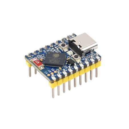 ESP32-S3 Mini Dev.Board, ESP32-S3  240MHz Running Frequency, 2.4GHz Wi-Fi & Bluetooth 5 (WS-33549)