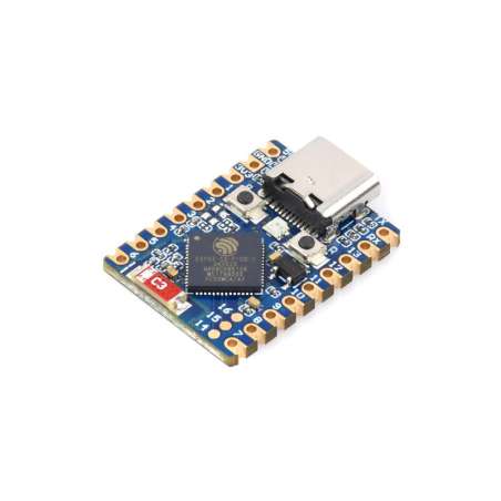 ESP32-S3 Mini Dev.Board, Based on ESP32-S3 240MHz Running Frequency, 2.4GHz Wi-Fi & Bluetooth 5 (WS-33879)