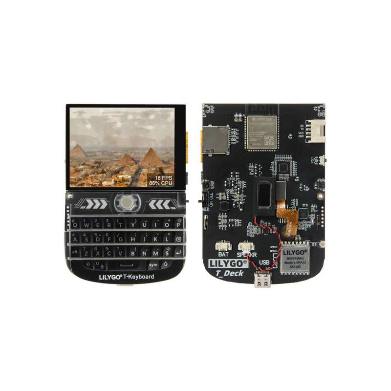 T-Deck ESP32,LORA SX1262, 868MHz, 2.8-inch, 320x240 IPS LCD display, mini keyboard (LY-H623-A) T-Deck ESP32,LORA SX1262, 868MHz, 2.8-inch, 320x240 IPS LCD display, mini keyboard (LY-H623-A)