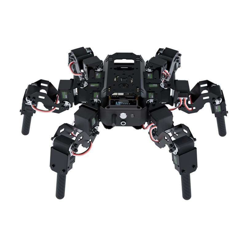 18-DOF HexArth Bionic Hexapod Robot,  ESP32, Vector Motion Self-Balancing Control (WS-34022)