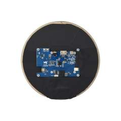 7inch HDMI Round Capacitive Touch Display, 1080×1080  IPS Display Panel, 10-Point Touch, Toughened Glass (WS-33686)