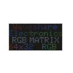 RGB Full-color LED Matrix Panel, 2.5mm Pitch, 64×32 Pixels, Adjustable Brightness,  GOB Version (WS-33839)