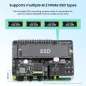 Pi Power M.2 NVMe & PoE+ Hat for Raspberry Pi 5, Support M.2 NVMe SSDs 2230/2242/2260/2280 (ER-MRA01305D) Pi Power M.2 NVMe & PoE+ Hat for Raspberry Pi 5, Support M.2 NVMe SSDs 2230/2242/2260/2280 (ER-MRA01305D)