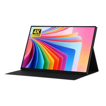 Luckfox 16inch 4K Portable Touch Monitor, Magnetic Case, 3840×2400 HDR 120Hz IPS  Optical Bonding, Touch (WS-34001)