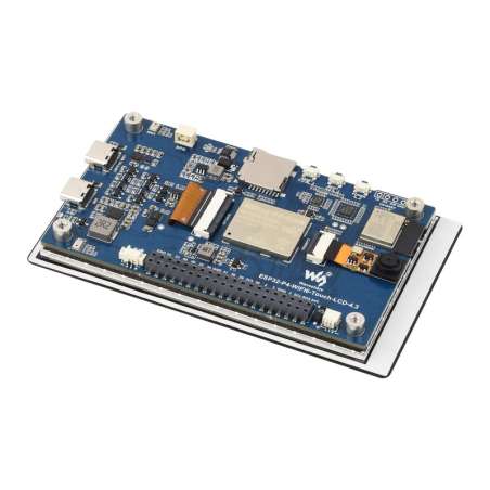 ESP32-P4-WIFI6 4.3inch Dev.Board, 480×800, 5-Point Touch, Audio Codec, Wi-Fi 6 And BLE 5, incl. OV5647 Camera (WS-33875)