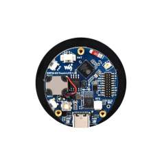 ESP32-S3 1.46inch Round Display Dev.Board, 412×412, WiFi & BT, Accelerometer, Gyroscope, Speaker, Microphone, (WS-33837)