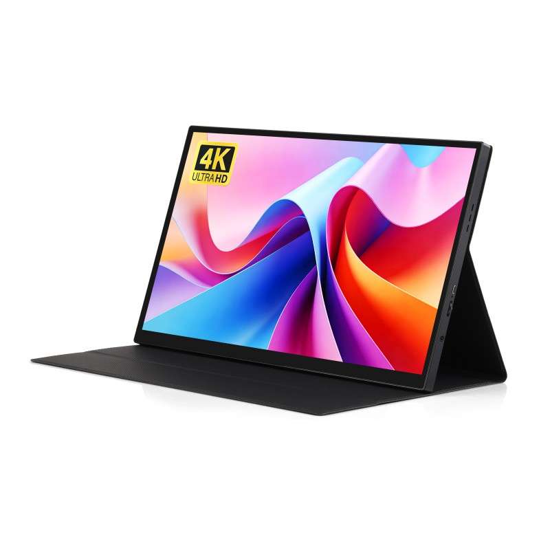 Luckfox 14inch 4K Portable Touch Monitor 3840×2160 HDR Support, IPS Panel, Optical Bonding, 10-Point Touch (WS-34095)