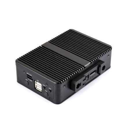 Gigabit/2.5G Dual Ethernet Industrial Computer Raspberry Pi CM5, 4K Display 4G/5G Module, for All CM5 (WS-34121)