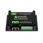 Industrial 8-Ch Ethernet Digital Input/Output Module, Modbus RTU / TCP, PoE Protection Circuits (WS-33917)