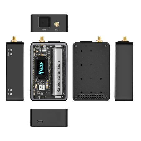 WiFi LoRa 32 V4 Expansion Kit Heltec - Quectel L76K, Accelerometer DA217, 2800mAh 18650