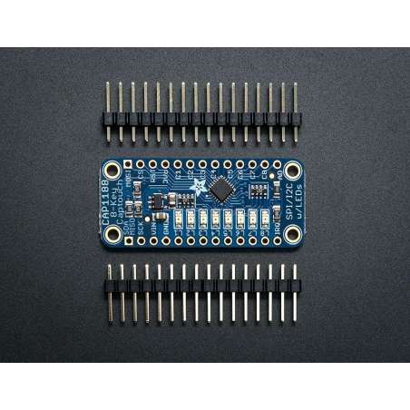 CAP1188 - 8-Key Capacitive Touch Sensor Breakout I2C / SPI (Adafruit 1602)
