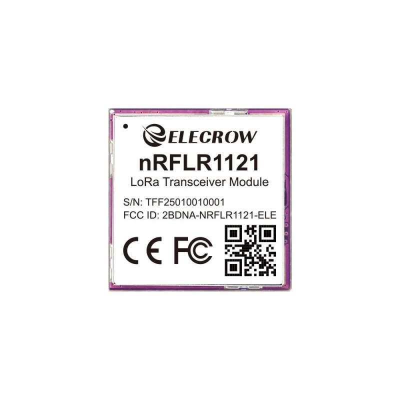 Elecrow nRFLR1121 Wireless Transceiver Module-Integrates Nordic nRF52840 and Semtech LR1121 (CIL13621X)