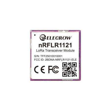 Elecrow nRFLR1121 Wireless Transceiver Module-Integrates Nordic nRF52840 and Semtech LR1121 (CIL13621X)