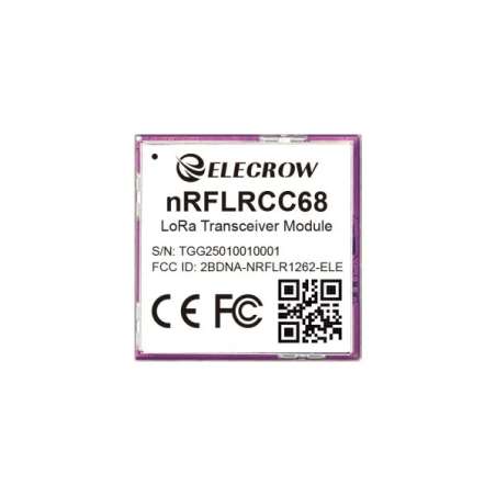 Elecrow nRFLRCC68 Wireless Transceiver Module-Integrates Nordic nRF52840 and Semtech LLCC68 (CIL13728X)