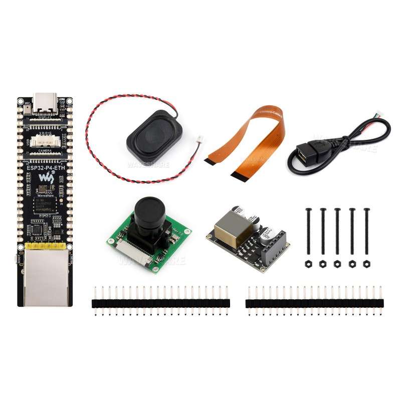 ESP32-P4-ETH High-Performance Development Board, Based On ESP32-P4, With 100 Mbps RJ45 Ethernet Port (WS-34248) KIT-A