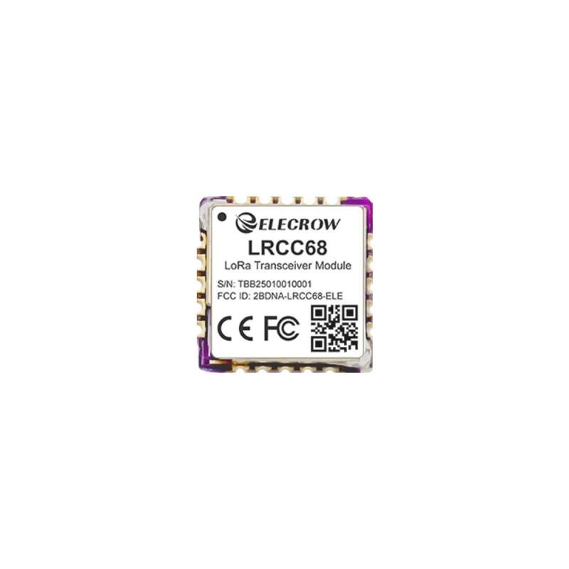 LRCC68 Long-Range LoRa Wireless Transceiver Module, Ultra-Low Power, IoT/Industrial (CIL13368L)