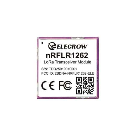 Elecrow nRFLR1262 Wireless Transceiver Module-Integrates Nordic nRF52840 and Semtech SX1262 (CIL13462X)