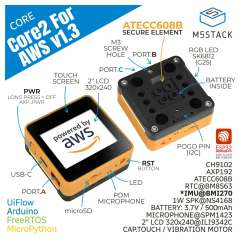 M5Stack Core2 for AWS Kit v1.3 (M5-K010-AWS-V13)