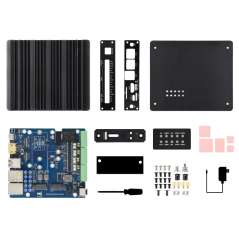 Gigabit/2.5G Dual Ethernet Raspberry Pi CM5, RS485 Industrial  4G/5G Module And 4K Display Output (WS-34403)