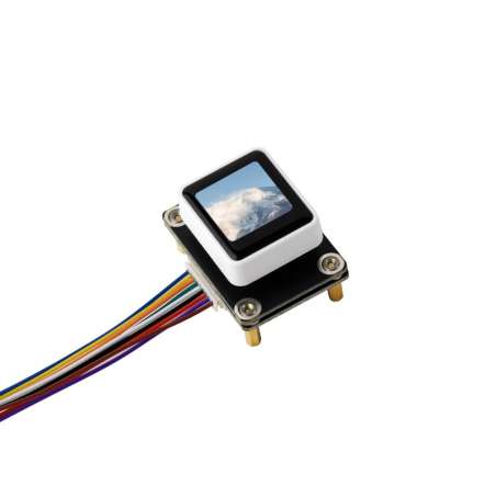 0.85inch Mechanical LCD ScreenKey, IPS Panel, 128 × 128 Resolution, 65K Color, SPI Communication Interface (WS-34167)