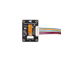 0.85inch Mechanical LCD ScreenKey, IPS Panel, 128 × 128 Resolution, 65K Color, SPI Communication Interface (WS-34168)