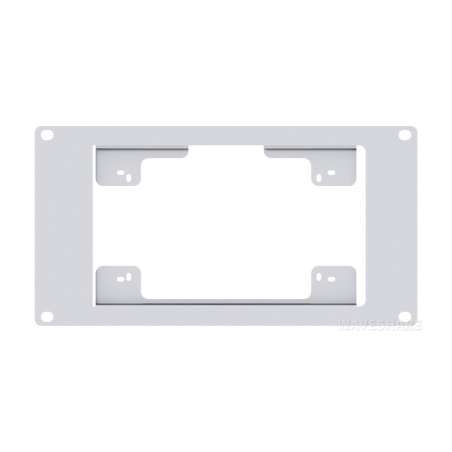 HomeRack 7inch DSI Display Mounting Panel, 3U Mounting, Compatible With Raspberry Pi 7inch Touch Displays (WS-34390)