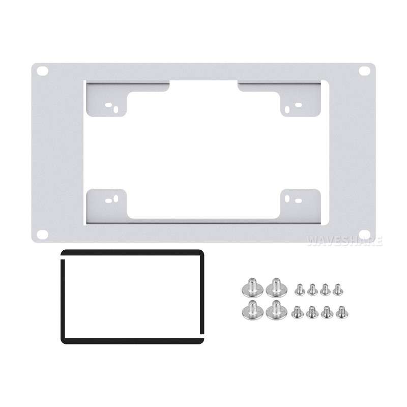 HomeRack 7inch DSI Display Mounting Panel, 3U Mounting, Compatible With Raspberry Pi 7inch Touch Displays (WS-34390) HomeRack 7inch DSI Display Mounting Panel, 3U Mounting, Compatible With Raspberry Pi 7inch Touch Displays (WS-34390)