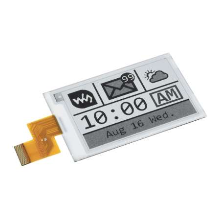 264x176, 2.7inch E-Ink raw display , SPI interface, without PCB (WS-13378)