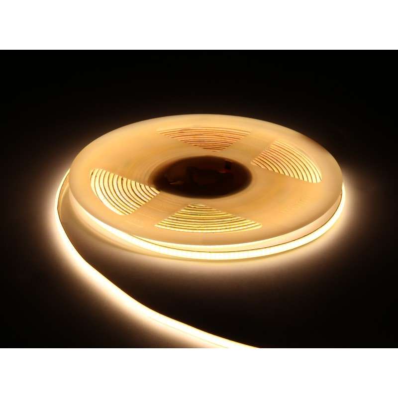 4000K Single-color COB Soft Light Strip, No Light Spots, Low Power Consumption Design, Supports Free Cutting (WS-34162) 4mm