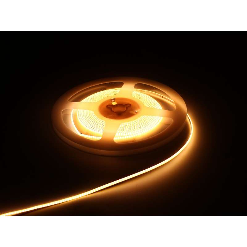 4000K Single-color COB Soft Light Strip, No Light Spots, Low Power Consumption Design, Supports Free Cutting (WS-34161) 2mm