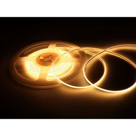 4000K Single-color COB Soft Light Strip, No Light Spots, Low Power Consumption Design, Supports Free Cutting (WS-34161) 2mm