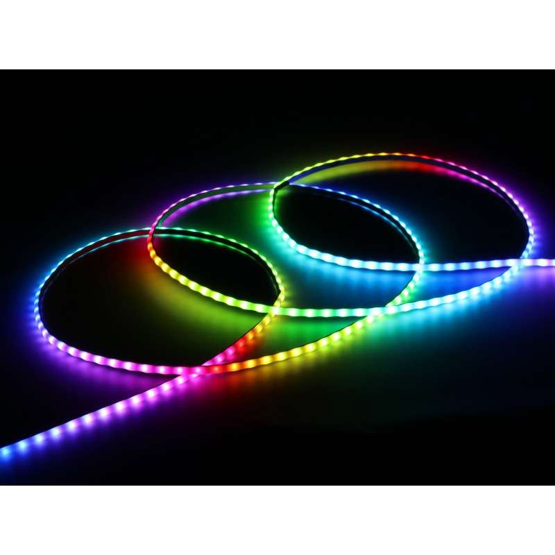 RGB Colorful COB LED Strip, WS2812B Chips, Cuttable And Programmable, Low Power Consumption (WS-34159) 5m