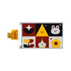 4.26inch E-Paper Display (G), 800×480 Red/Yellow/Black/White, SPI (WS-34060) the raw display only