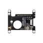 PCIe To M.2 E KEY HAT (D) For Raspberry Pi 5, for Various NGFF (M.2 E KEY) Wireless NIC, USB/BT Connection (WS-33828)