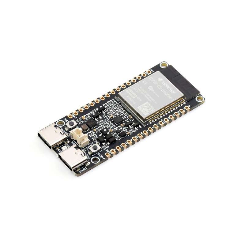 ESP32-C5 Dual-Band Wi-Fi 6 Dev.Board, 240MHz RISC-V, ESP32-C5-WROOM-1 Multi-Protocol RISC-V MCU (WS-34454) 8/32MB